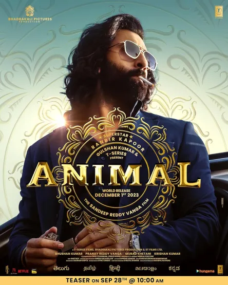 Animal Full Movie (2023) Hindi 720p 480p WEB-HDRip 1.4GB | 600MB