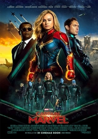 Captain Marvel (2019) 720p HEVC BluRay