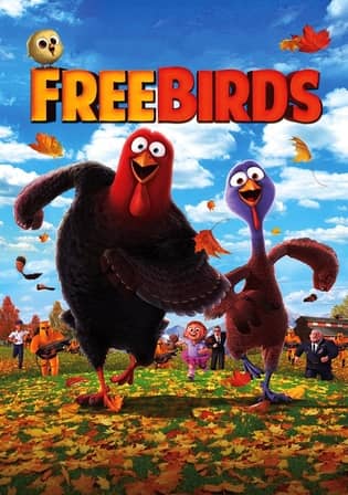 Free Birds Full Movie (2013) 480p BluRay Dual Audio [Hindi – English] 300MB
