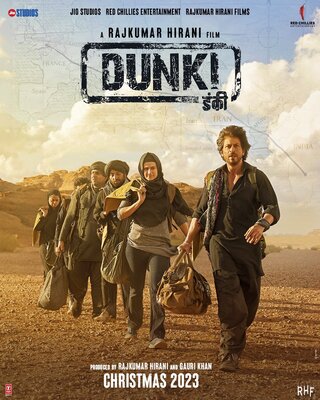 Dunki Full Movie (2023) Hindi 720p 480p HDCAM 1.3GB | 400MB Download